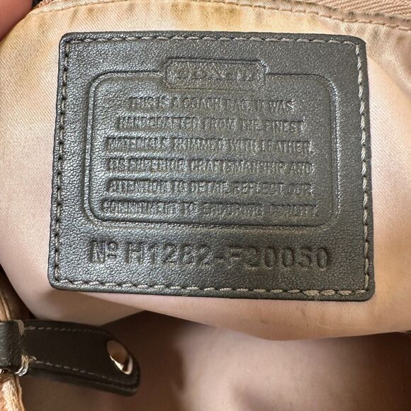 Coach H1282-F20050 Ashley Gathered Satin RESERVED FOR D_PULLING - Picture 2 of 4